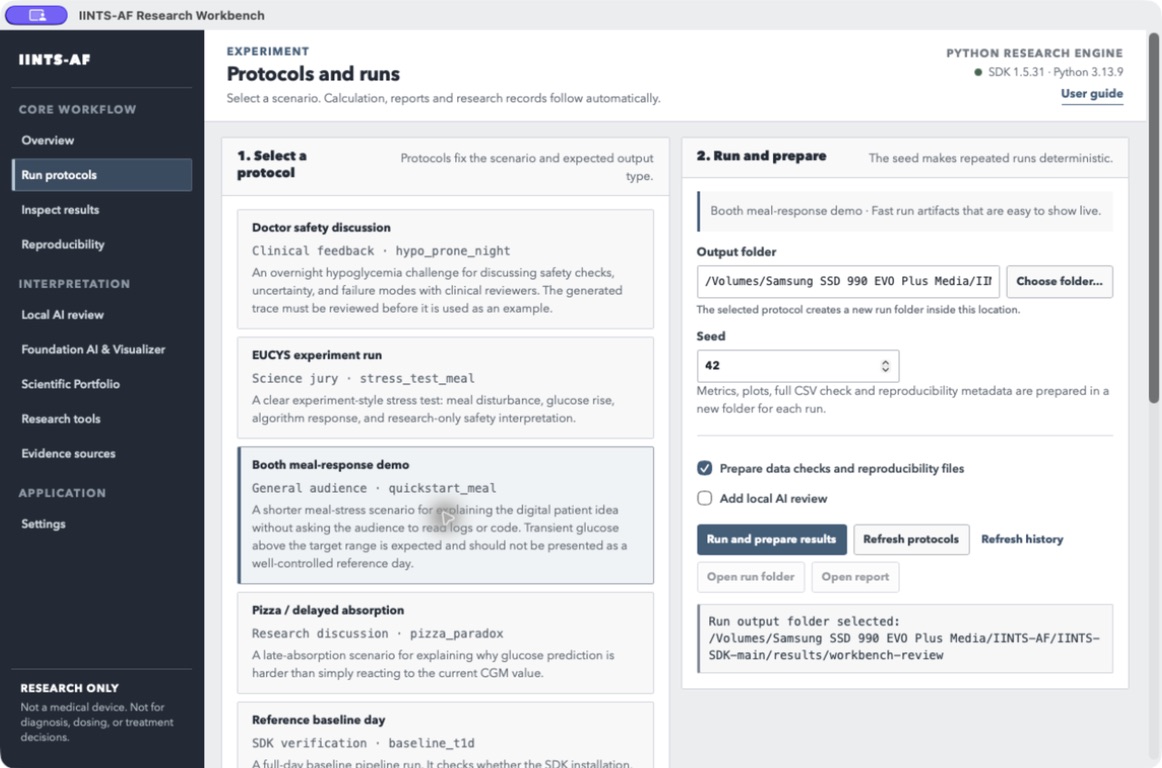 Native protocol selection and automatic preparation options